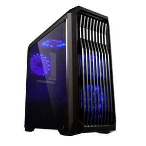 GABINETE GAMER BLUECASE BG-019 PRETO - S/ FONTE / USB 3.0 FRONTAL