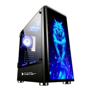 GABINETE GAMER BLUECASE BG-026 PRETO - S/ FONTE / USB 3.0