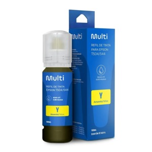 REFIL DE TINTA MULTILASER P/ EPSON T540/544 RF030 100ML - AMARELO