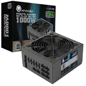 FONTE ATX MYMAX MPSU/FP1000W 1000W 80 PLUS SILVER - PFC ATIVO