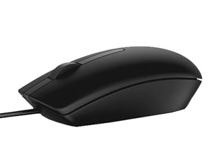 MOUSE OPTICO DELL MS116 PRETO