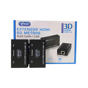 EXTENSOR HDMI KNUP 60 METROS IMAGEM 3D RESOLUÇÃO 1080P KP-3470