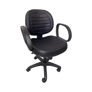 CADEIRA EXECUTIVA NOBRE GIRATÓRA C/COSTURA - BRAÇO CORSA - E005