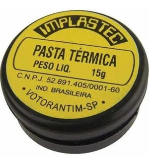 PASTA TERMICA IMPLASTEC 15G