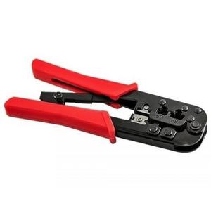 ALICATE CRIMPAGEM PARA RJ45/RJ12/RJ11 COM CATRACA DE PRESAO HT-568
