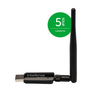 ADAPTADOR USB INTELBRAS 300MBPS COM ANTENA-IWA3001