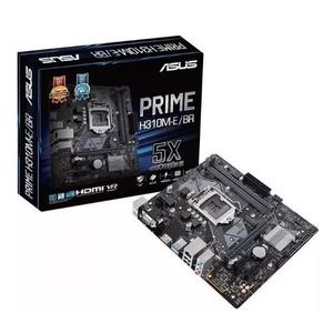 PLACA MAE INTEL ASUS PRIME H310ME R20BR DDR4 1151 8 9 GERACAO