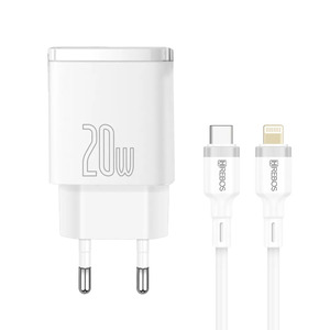 KIT CARREGADOR POWER TURBO HREBOS - USB-C 20W / USB 18W - CRG-307CI