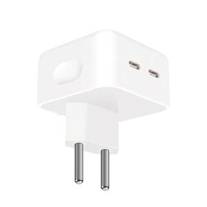 CARREGADOR HREBOS FORTY WATTS - PD 40W COMBINADO (2 SAIDAS TYPE-C DE 20W) - HS-401